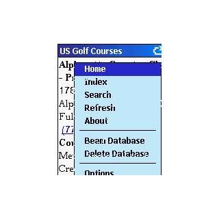  US Golf Courses Pocket Directory Smartphone Database Cell 