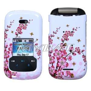  Spring Flower Snap On Hard Cover for Motorola Entice W766 