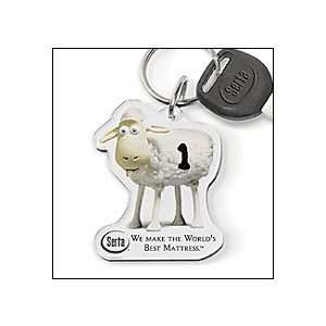  #1 Serta Sheep Acrylic Key Chain 