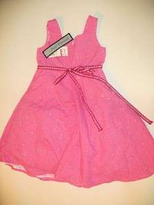 Gorgeous pink Jayne Copeland dress, enhanced waistline with eyelet 