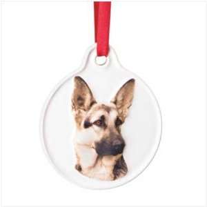  German Shepherd Dog Christmas Ornament