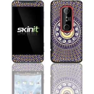  Zodiac   Blue and Gold skin for HTC EVO 3D Electronics