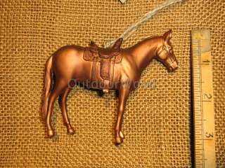 midwest seasons of cannon falls resin bronze colored western horse 