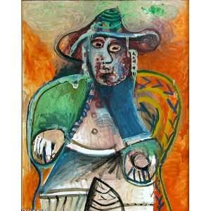     Pablo Picasso   24 x 30 inches   Anciano sentado