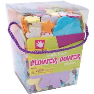  New   Foam Stickers 5 Ounces Flower Power by WMU Patio 