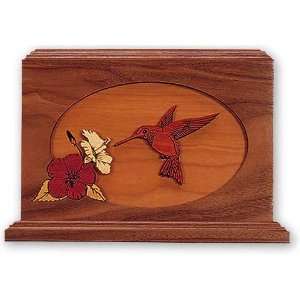  Hummingbird Wood Urn