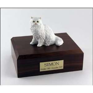  309 Persian, White Cat Cremation Urn