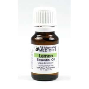  Lemon Essential Oil. 100% Pure. Therapeutic Grade. 1/3 Oz 