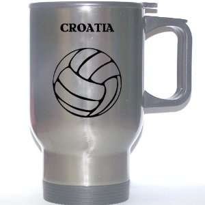 Croatian Volleyball Stainless Steel Mug   Croatia 