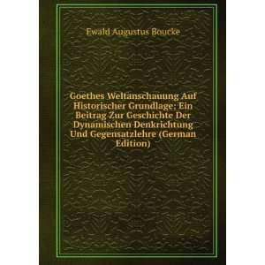   Und Gegensatzlehre (German Edition) Ewald Augustus Boucke Books