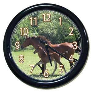  Horses Wall Clock
