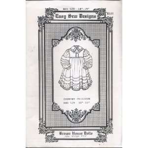  Country Children Doll Dress Sewing Pattern  18 19  BHD 