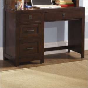   Creek Youth Bedroom Student Desk in Rustic Brown Furniture & Decor