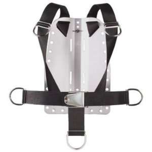   Aluminum Backplate w/ Harness and Crotch Strap