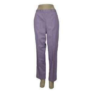  NEW ALFRED DUNNER WOMENS PANTS PROPORTIONED MEDIUM PURPLE 
