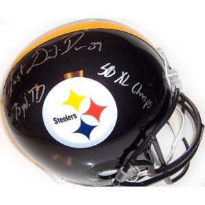  Willie Parker Pittsburgh Steelers Autographed Riddell 