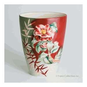    Franz Porcelian Far East Beauty Flower Vase