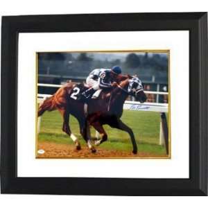  Secretariat Autographed/Hand Signed Belmont Stakes Horse Racing 