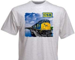  CSX SD70ACe Railroad Train T Shirt Tee Shirt Clothing