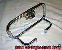 Honda Rebel CMX250 Engine Guard Crash Bar (1986 2008)  