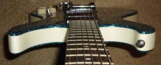 Danelectro Blue Sparkle HODAD Guitar Rare Discontinued  