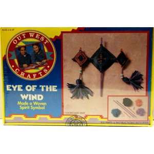   Eye of the Wind   Made a Woven Spirit Symbol Arts, Crafts & Sewing