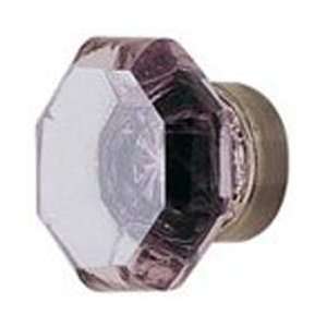 Emtek 86023 Crystal Old Town Violet Cabinet Knob 1 Diameter x 1 
