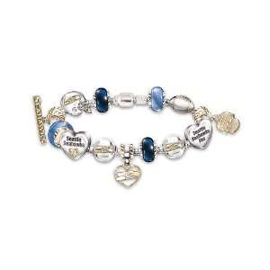  NFL Seattle Seahawks #1 Fan Charm Bracelet Go Seahawks Jewelry
