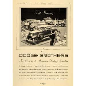   Brothers Six Eight Car Showroom   Original Print Ad