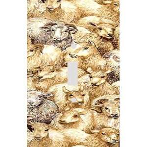  Sheep Collage Decorative Switchplate Cover