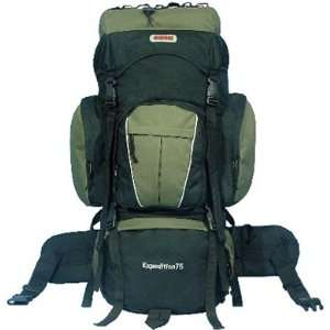 New 75+10L Internal Frame Hiking Camping Backpack Travel Bag 5400ci 
