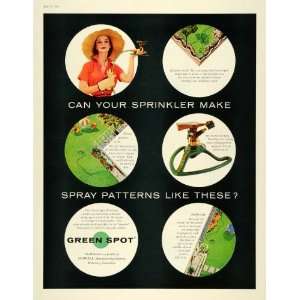  1956 Ad Sprinkler Green Spot Waterbob Scovill Manufacturing CO 