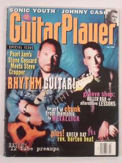   1994 Rhythm Guitar,Stone Gossard,Steve Cropper, tube preamps  