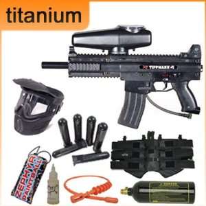    Tippmann X 7 Titanium Paintball Gun Package