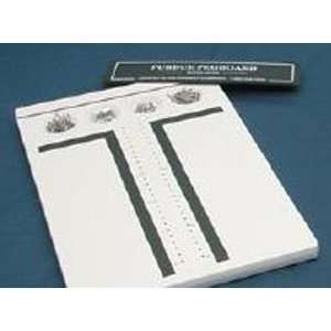   Purdue pegboard replacement scoring forms (50)