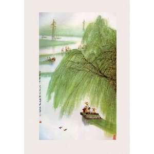  Early Spring in Southern China 16X24 Canvas Giclee
