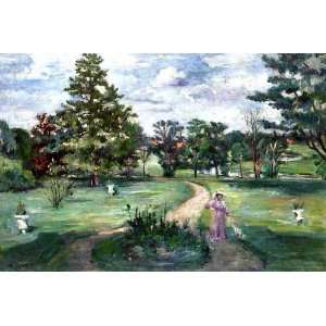     Lovis Corinth   32 x 22 inches   Schlosspark