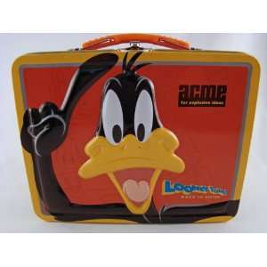  Looney Tunes Daffy Duck Tin Mini Lunch Box Toys & Games