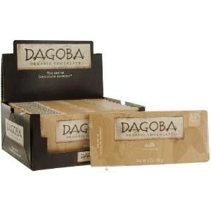 Dagoba   Organic Chocolate   37% Cacao   Milk   2 oz. (4 pack)
