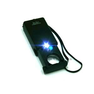 LED Currency Detecting Jewelry Identifying Magnifier  