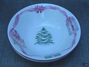 Sango HOME FOR CHRISTMAS Round Vegetable Serving Bowl  