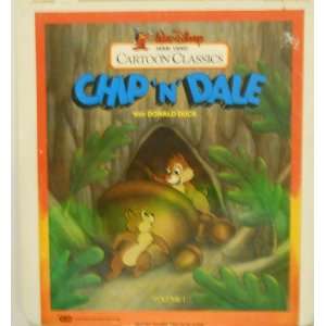  Chip N Dale W/Donald VOL 1   CED Video Disc By Walt Disney 