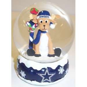  Dallas Cowboys NFL Holiday Snow Globe