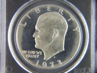 1973 S $1 Eisenhower Dollar PCGS PR69DCAM Silver /A 468  