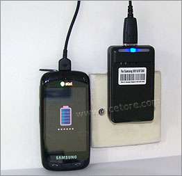 NEW 1800 mAh Battery USB Charger Samsung Replenish Sidekick 4G T839 