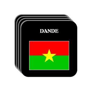  Burkina Faso   DANDE Set of 4 Mini Mousepad Coasters 