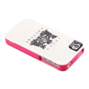  Juicy Couture Crest Case for iPhone 4 / 4S (white / pink 