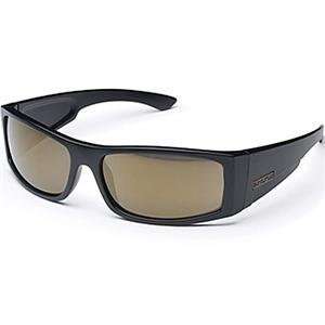   Sunglasses   One size fits most/Matte Black/Gold Mirror Automotive