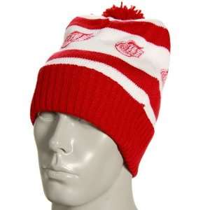   Detroit Red Wings White Vintage Cuffed Beanie