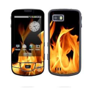  Samsung Galaxy (i7500) Decal Skin   Flame 